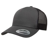 Yupoong Men's Yp Classics 5-panel Retro Trucker Cap Hat, Charcoal, One Size UK