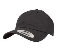 Yupoong Peached Cotton Twill Dad Cap Curved Visor Hat Shape Strap