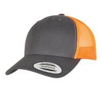 Yupoong Retro Trucker 2-Tone Canvas Mesh Cap Low Basecap Heather Melange Hat