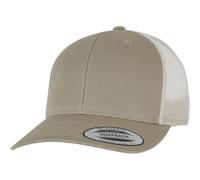 Yupoong Retro Trucker 2-Tone Canvas Mesh Cap Low Basecap Heather Melange Hat