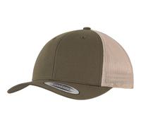 Yupoong Retro Trucker 2-Tone Canvas Mesh Cap Low Basecap Heather Melange Hat