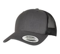 Yupoong Retro Trucker 2-Tone Canvas Mesh Cap Low Basecap Heather Melange Hat