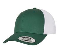 Yupoong Retro Trucker 2-Tone Canvas Mesh Cap Low Basecap Heather Melange Hat
