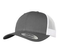 Yupoong Retro Trucker 2-Tone Canvas Mesh Cap Low Basecap Heather Melange Hat