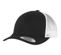 Yupoong Retro Trucker 2-Tone Canvas Mesh Cap Low Basecap Heather Melange Hat