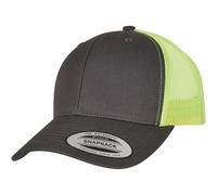 Yupoong Retro Trucker 2-Tone Canvas Mesh Cap Low Basecap Heather Melange Hat