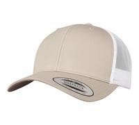 Yupoong Retro Trucker 2-Tone Canvas Mesh Cap Low Basecap Heather Melange Hat