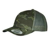 Yupoong Retro Trucker Multicam® Cap Mesh Snapback 6 Panel Camouflage Hat