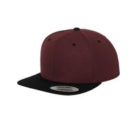 YUPOONG SNAPBACK CAPS ~ QUALITY PLAIN CAP - OR PRINTED WITH YOUR TEXT/LOGO