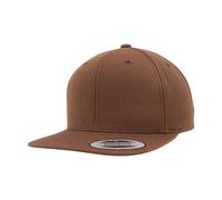 YUPOONG SNAPBACK CAPS ~ QUALITY PLAIN CAP - OR PRINTED WITH YOUR TEXT/LOGO