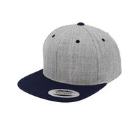YUPOONG SNAPBACK CAPS ~ QUALITY PLAIN CAP - OR PRINTED WITH YOUR TEXT/LOGO