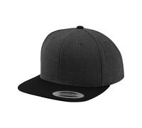 YUPOONG SNAPBACK CAPS ~ QUALITY PLAIN CAP - OR PRINTED WITH YOUR TEXT/LOGO