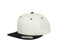 YUPOONG SNAPBACK CAPS ~ QUALITY PLAIN CAP - OR PRINTED WITH YOUR TEXT/LOGO