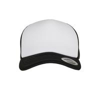 Yupoong YP Classics® Curved Foam Trucker Cap - White Front Cap Hat Unisex