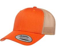 Yupoong Single Hat, Rustic Orange/Khaki, One Size