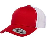 YUPOZ - Hat - Yp Classics Retro Trucker Cap 2-Tone Unisex-Adult Mens One Size Red/White