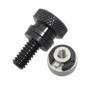 YUPPP 1/4" Rear Fender Passenger Seat Bolt Tab Screw Nut Compatible With XL 883 1200 Accessories .hy2