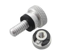 YUPPP 1/4" Rear Fender Passenger Seat Bolt Tab Screw Nut Compatible With XL 883 1200 Accessories .hy2