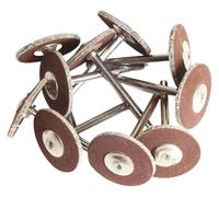 YUPPP 1" Wool Felt Grinding Sanding Head Abrasive Buffing Wheel 2.35/3mm Shank Cotton Thread Polishing Mini Brush .p07