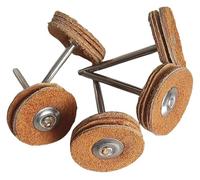 YUPPP 1" Wool Felt Grinding Sanding Head Abrasive Buffing Wheel 2.35/3mm Shank Cotton Thread Polishing Mini Brush .p07