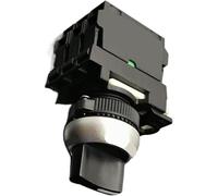 YUPPP 10PCS Industrial Control Selector Switch M22-WK-K20, 2 Position, 2NO, Self-reset, Modular Momentary .p04