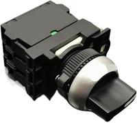 YUPPP 10PCS Knob Selector Switch, 1NC, 2 Position, Self-locking, M22-WRK-K01 Industrial Control Maintained .p04