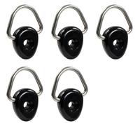 YUPPP 5pcs D-Ring Buckle Tie Down Anchor Trailer Cargo Truck Net Hook Car Accessories Compatible With JB64 JB74W 2019 2020 2021 2022 .hy29