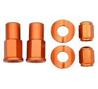 YUPPP Motocross CNC Valve Cap Dirt Bike Rim Lock Nuts Bolts Spacer Compatible With YZ250F YZ450F WR250R WR450R WR250F WR450F Part .hy2