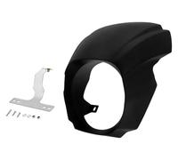 YUPPP Motorcycle Gloss Black/Matte Black Headlight Faring Cover Front Windshield Compatible with H&arley Softail Breakout FXBR FXBRS 2018-2021 2022
