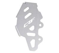 YUPPP Rear Brake Master Cylinder Guard Compatible With CRF 300L 300 L CRF300 RALLY CRF300L 2023 2022 Motorcycle Heel Protection Cover 2021 .hy19(Silver)