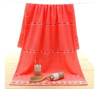 YUPT Personality Comfortable soft Bath Towels,140*70Cm Tangerine Orange