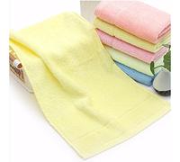 YUPT Personality Comfortable soft Bath Towels,25*50Cm Yellow