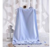 YUPT Personality Comfortable soft Bath Towels,34*76 Blue