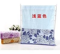 YUPT Personality Comfortable soft Bath Towels,34*76 Blue