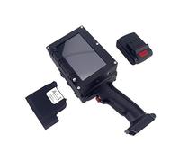 YuqiaoTime Faith 25 Languages 25.4mm Variable QR Bar Batch Code Number Logo Expiry Date Label Handheld Thermal Inkjet TIJ Printer (Printer+2Black Ink)