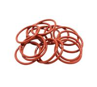 YUQIWANG(レインキのお店) 10/50Pcs Food Grade VMQ O Ring Gasket CS 3mm OD 10~150mm Waterproof Washer Round O Shape Rubber Silicone Ring Red(10Pcs,OD 85MM ID 79MM_CS 3.0MM)