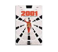 YUQLAGA 2001 - A Space Odyssey Classic Movie Poster Poster Canvas Wall Art For Living Room Bedroom Gaming Room Office Posters 12x18inch(30x45cm)