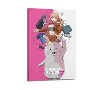 YUQLAGA Danganronpa 3 Chiaki Monomi Video Game Player Game Danganronpa Comics Animation Danganronpa Goods Poster Canvas Wall Art For Living Room Bedroom Gaming Room Office Posters 12x18inch(30x45cm)
