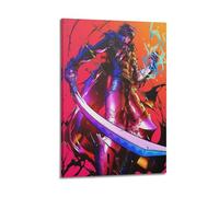 YUQLAGA FF16 Scorched Clive Art Print Final Fantasy 16 FF16 Clive Rosefield Poster Poster Canvas Wall Art For Living Room Bedroom Gaming Room Office Posters 08x12inch(20x30cm)