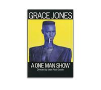 YUQLAGA Grace Jones Poster Canvas Wall Art For Living Room Bedroom Gaming Room Office Posters 20x30inch(50x75cm)