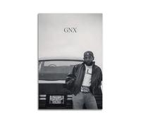 YUQLAGA Lamar GNX Retro Hip Hop Music Poster Poster Canvas Wall Art For Living Room Bedroom Gaming Room Office Posters 12x18inch(30x45cm)