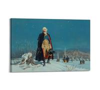 YUQLAGA Prayer for The Future, Washington at Valley Forge Poster Canvas Wall Art Hanging Painting, Suitable for Living Room Bedroom Game Room Office, Best Gift Choice 16x24inch(40x60cm)