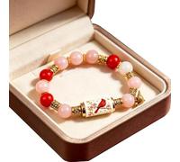 Yuqsmzs Bird Bracelet Inspirational Beaded Charm Jewelry