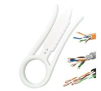 Yuqsmzs Cable Stripper,Cable Crimper Tool - Quick Wire Straightener,for Electrician Industry Network Mechanics Automotive Home Workshop