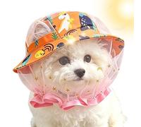 Yuqsmzs Dog Head Net,Mesh Anti Scavenging Soft Protector | Anti Biting Cat Face Cover Net,for Small Medium Indoor Home Outdoor Garden Yard Walking Hiking Camping Picnic