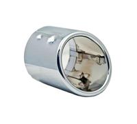 YUQUDGELKY 18307536038 Stainless Steel Car Auto Parts Chrome Exhaust Tip Muffler Tips Tailpipe For 5 F01 F02 E60 E61 2007 2008 2009 2010