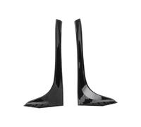 YUQUDGELKY 2 Pcs For VW For Golf 7 .5 MK7 2014-2018 Glossy Black ABS Rear Window Side Trunk Spoiler Canard Canards Splitter Accessories(Bright black)