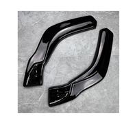 YUQUDGELKY 2Pcs For VW For Tiguan R-Line 2017 2018 2019 Car Gloss Black Rear Bumper Lip Side Splitters Flaps ABS Plastic External Trim Tuning