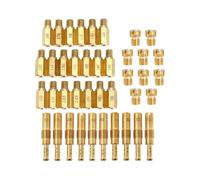 YUQUDGELKY 40PCS Carburetor Main Jet Slow Pilot Jet For PWK For CVK For PE For Keihin For OKO For KOSO With 125cc 150cc 200cc 250cc For GY6 Motor Carb Kits