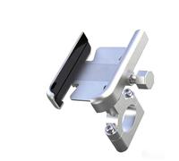 YUQUDGELKY Aluminum Alloy Motorcycle Modified Handlebar Phone Holder Universal GPS Moto Support Cellphone Mount For 4-7in